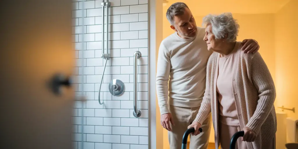more than grab bars needed