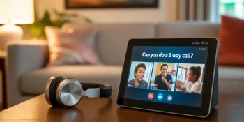 3 way group call with echo show