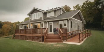 age in place 2 story house