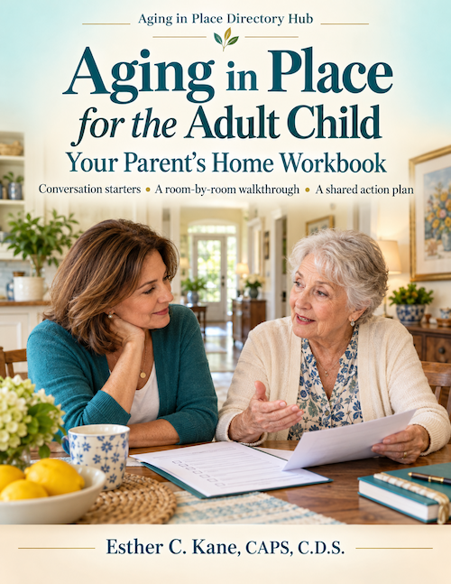 Aging in place for the adult child workbook cover
