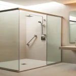 angled grab bars can be safer