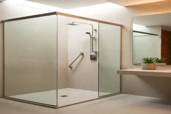 angled grab bars can be safer
