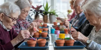 arts crafts for dementia