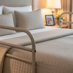 Elderly Care Redefined: Top 9 Alternatives to Traditional Bed Rails (2026) standard bed rails on a bed