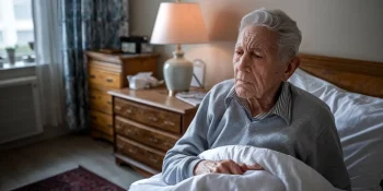 bedridden man