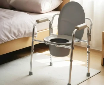 Bedroom bedside commode