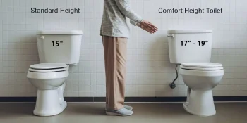 best toilet height for seniors