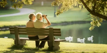 Birdwatching for seniors inPixio