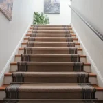 carpeted stairs