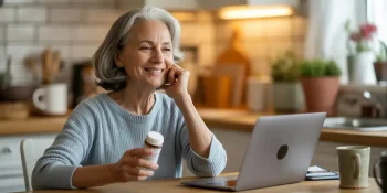 Woman ordering medication from CostPlusDrugs.com