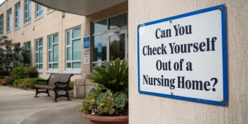check out of nursing home
