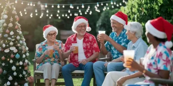 Ideas for seniors on how to celebrate Christmas in July