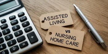 cost assisted living vs nursing home