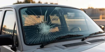 cracked windshield