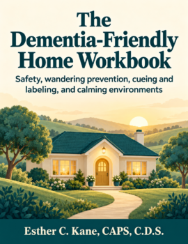 Dementia friendly home workbook cover