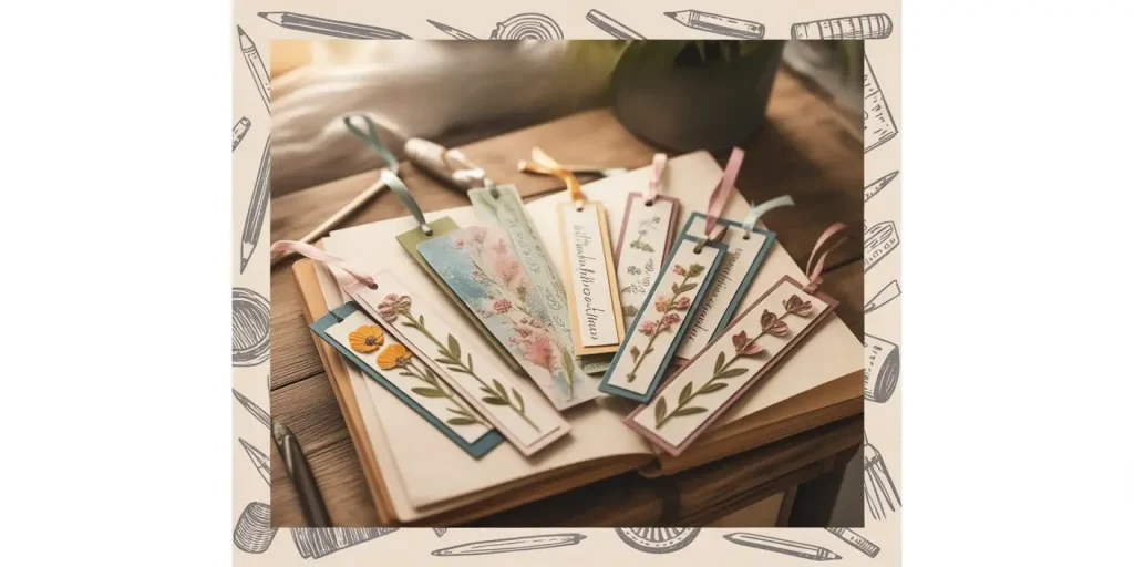 DIY bookmark crafts for seniors