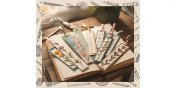 DIY bookmark crafts for seniors