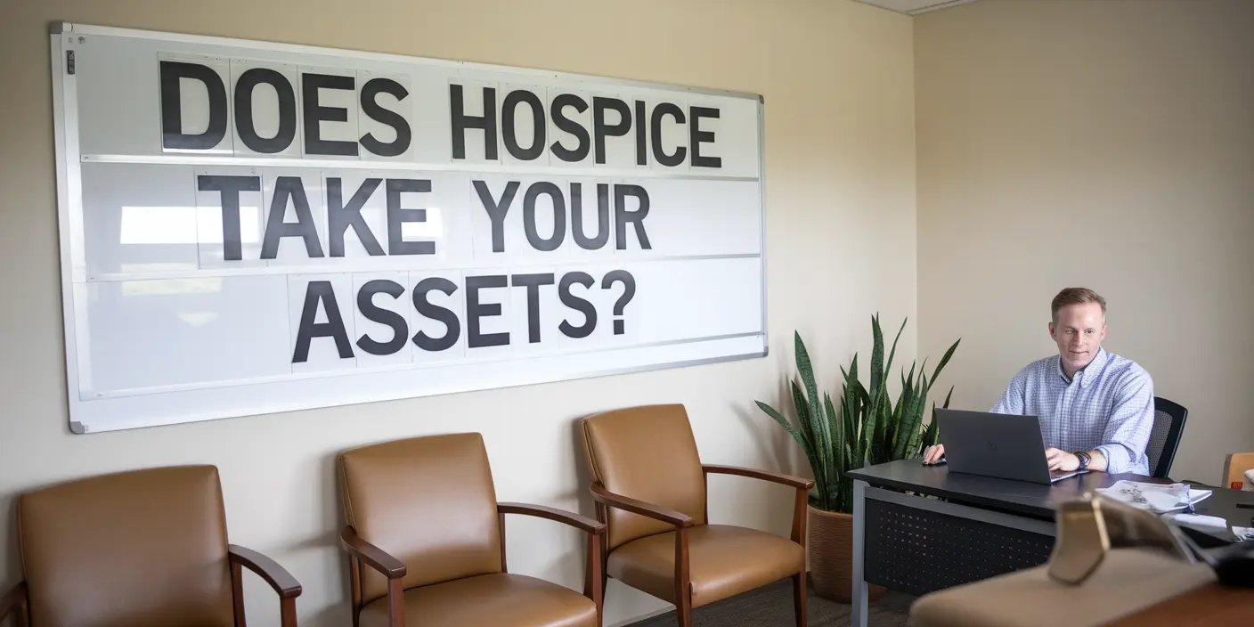 does hospice take your assets