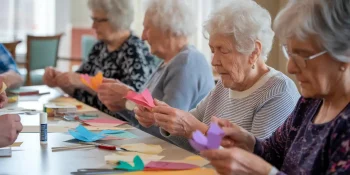 easy crafts seniors with dementia