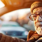 Car Accessories For Older Adults elderly man driving