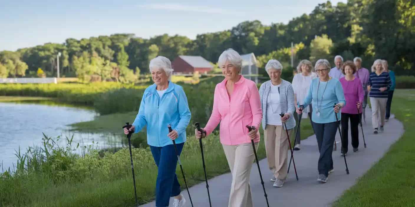 empowering seniors to walk