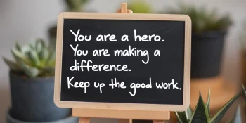 encouragement for caregivers