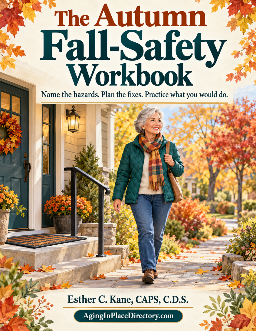 Fall hazards autumn workbook cover