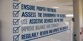fall prevention checklist