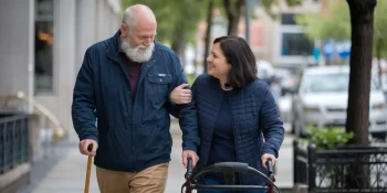 how do you know if you need a cane or a walker