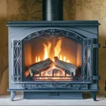 leaving gas fireplace on