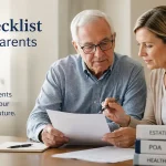 Important legal checklists for seniors and adult children