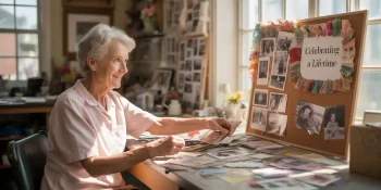 Memory collages for seniors