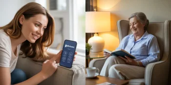 Ideas on how to monitor elderly parents the smart and safe way.