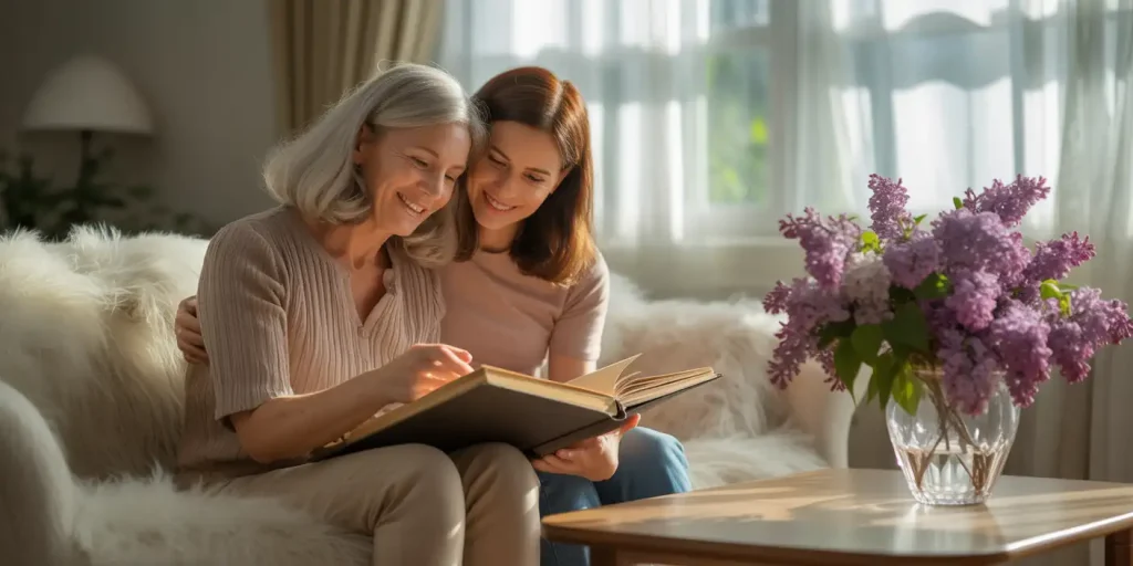 Activities to do with senior mothers on Mother's Day.