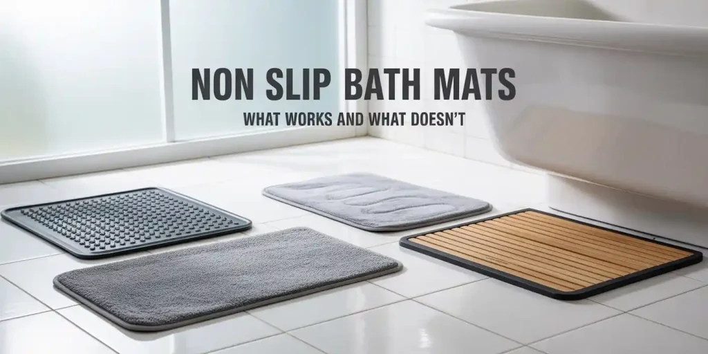 About non-slip bath mats, not all are the same.