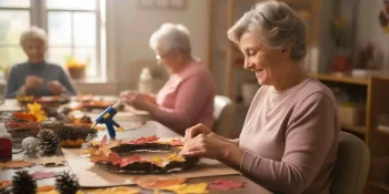 Easy November crafts for seniors