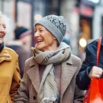 older adults shopping