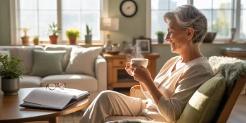 structured daily calendar for aging in place