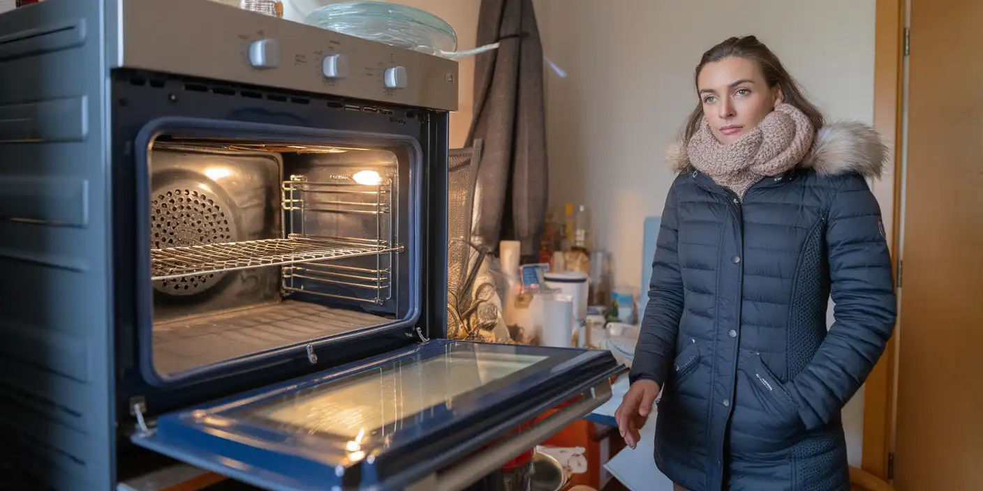 oven as heater