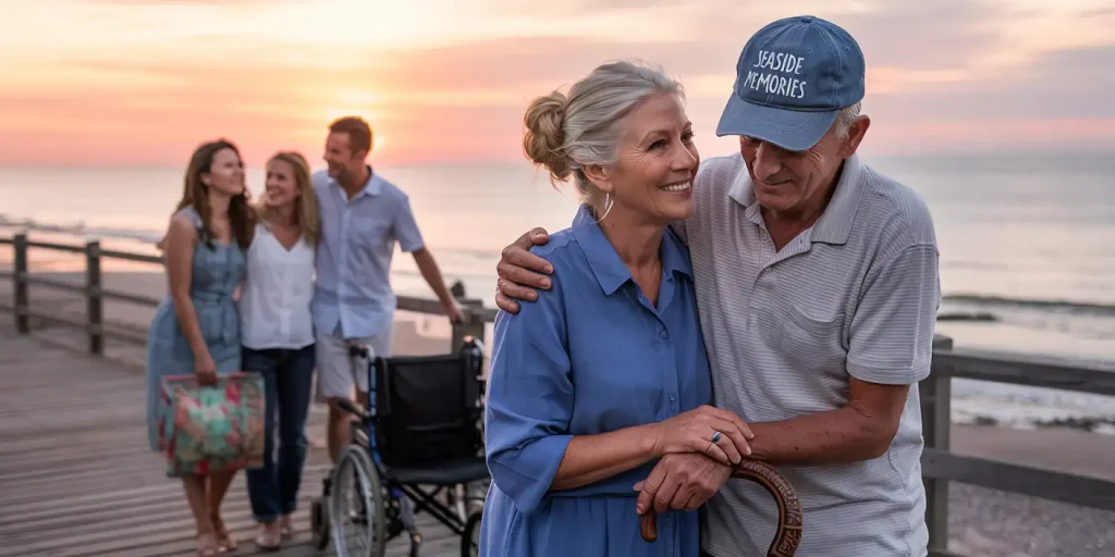 tips on going on vacation with elderly parents