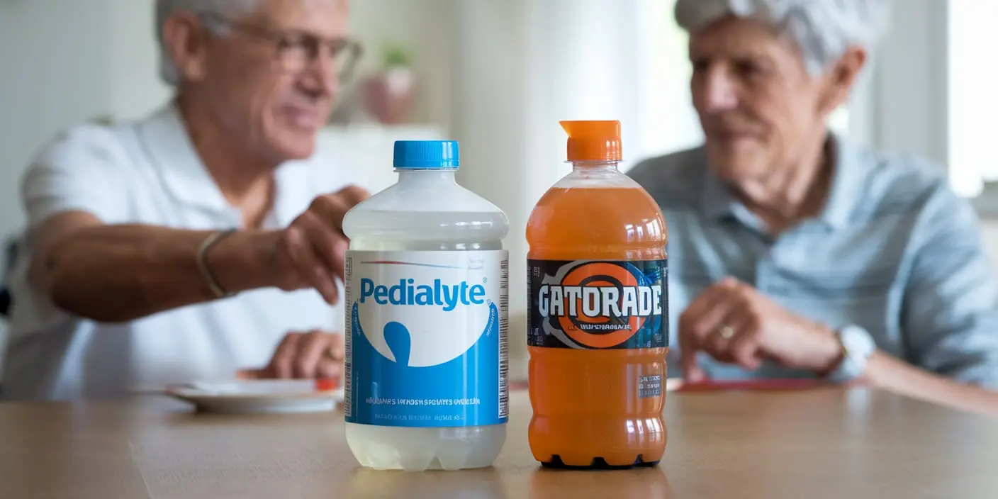 pedialyte vs gatorade for the elderly