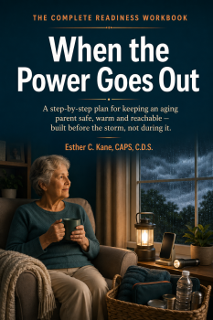 Power outage readiness workbook cover
