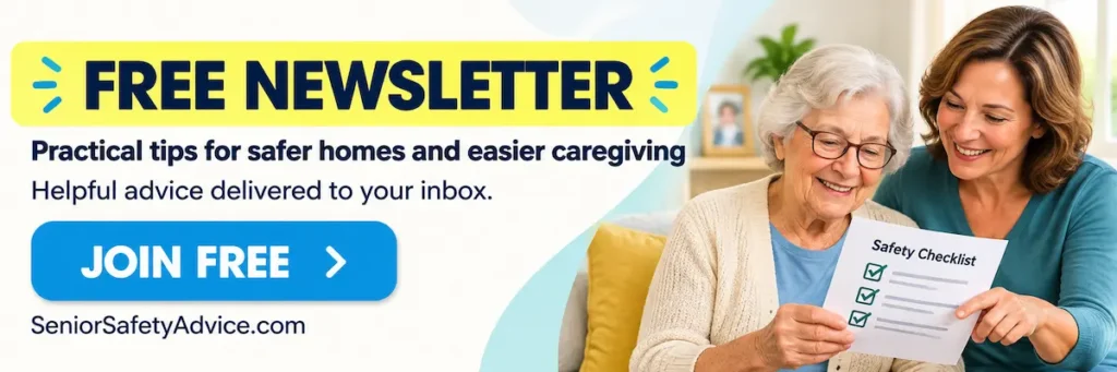 Senior safety advice newsletter