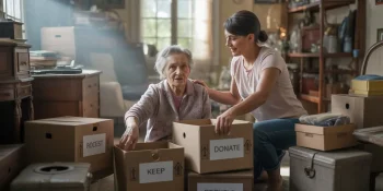 Hoarding issues in seniors can be frustrating for caregivers.
