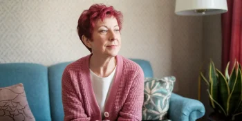 senior woman living alone