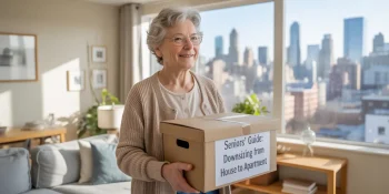 A guide for seniors when downsizing from house to an apartment