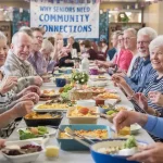 Stay Connected with Friends and Family - Fear of Growing Older seniors and community connections