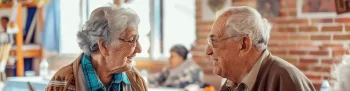 seniors volunteering
