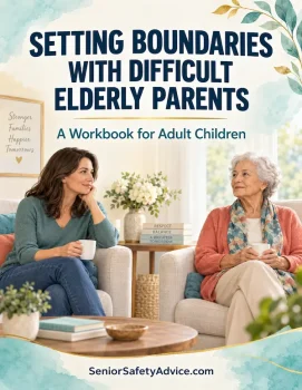 Setting boundaries with difficult elderly parents cover