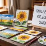 Simple Painting Projects for Seniors with Limited Hand Mobility: Easy, Joyful Art Without Frustration easy, simple painting projects for seniors